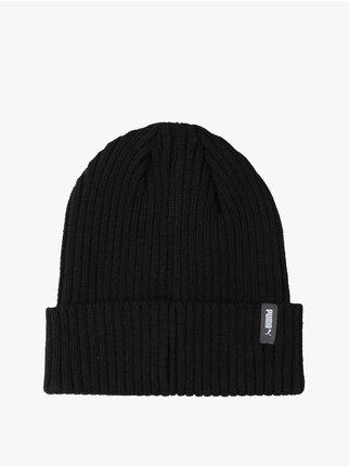 Classic turn-up ribbed hat