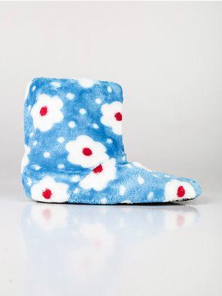 Closed boot slippers for children