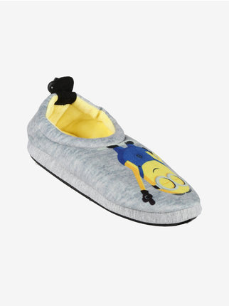 Closed children's Minions slippers