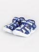 Closed sandals for boys in canvas