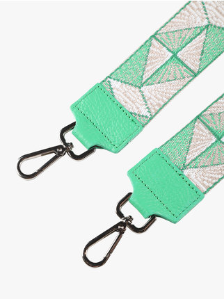 Colored shoulder strap for bags