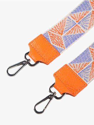 Colored shoulder strap for bags
