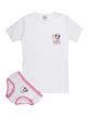 Conjunto de ropa interior de niña de 2 piezas Minnie  camiseta + braguita