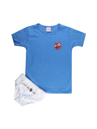 Conjunto de ropa interior de niño braguita + camiseta