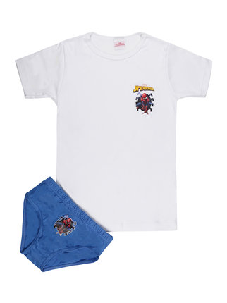 Conjunto de ropa interior de niño de 2 piezas  camiseta + calzoncillos
