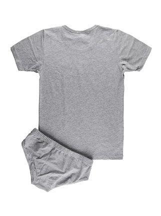 Coordinated children's underwear shirt + briefs