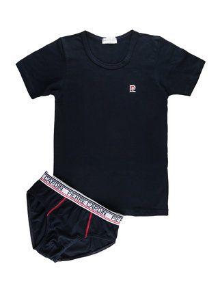 Coordinated children's underwear t-shirt + briefs