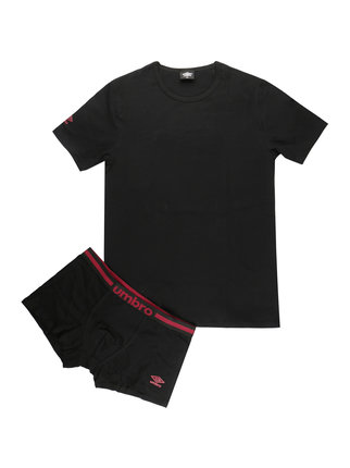 Coordinated men's underwear: t-shirt and boxer