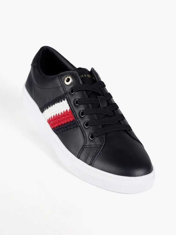 CORPORATE CUPSOLE Leather sneakers for women