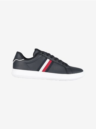 Corporate Leather Cup Stripes  Leather sneakers for men