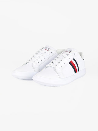 Corporate Leather Cup Stripes  Leather sneakers for men