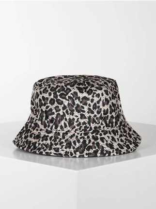 Cotton bucket hat with prints