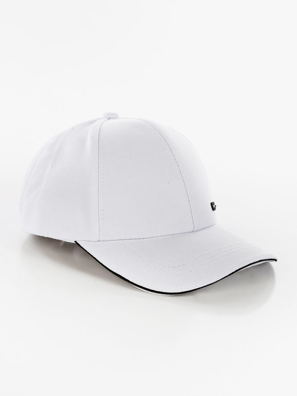 Cotton hat with visor