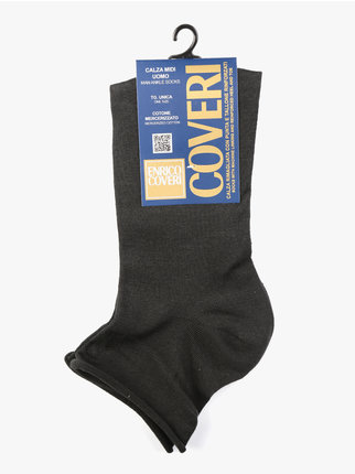 Cotton midi socks for men