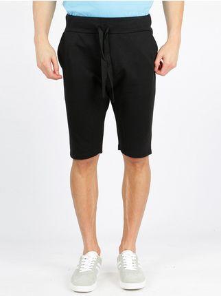 Cotton shorts with low crotch