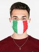 Couvre-masque avec drapeau italien