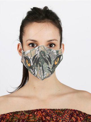 Couvre-masque imprimé avec poche pour filtre
