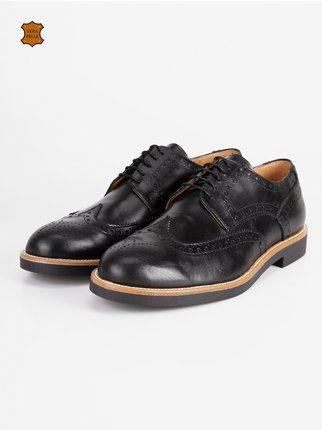 Crafted leather brogues