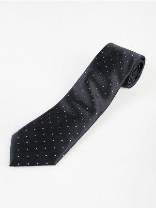 Cravate classique à pois pour homme