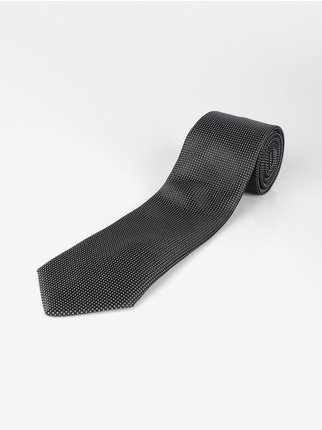 Cravate élégante à petits pois