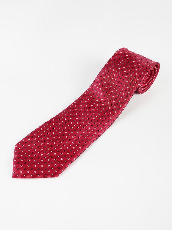 Cravate rouge classique