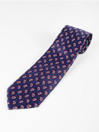 Cravatta classica con stampe