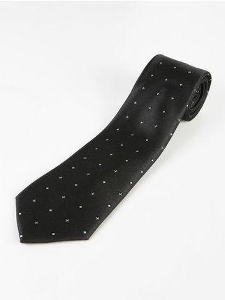 Cravatta elegante con stampe