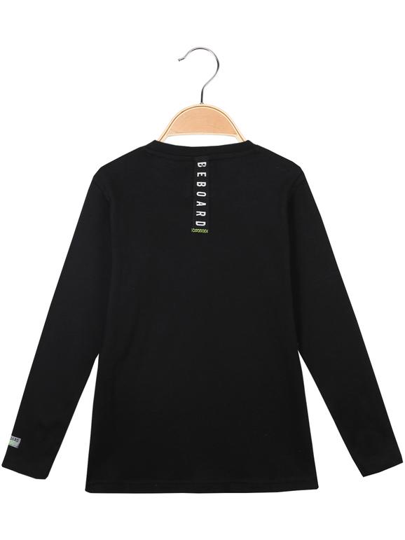 Crew-neck sweater with print