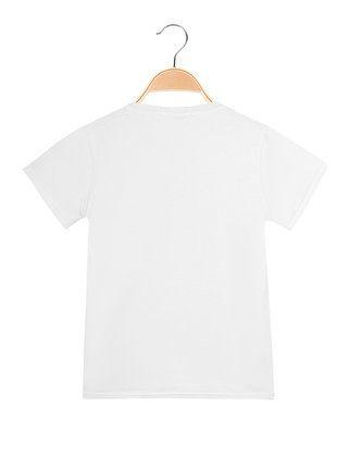Crewneck T-shirt with print
