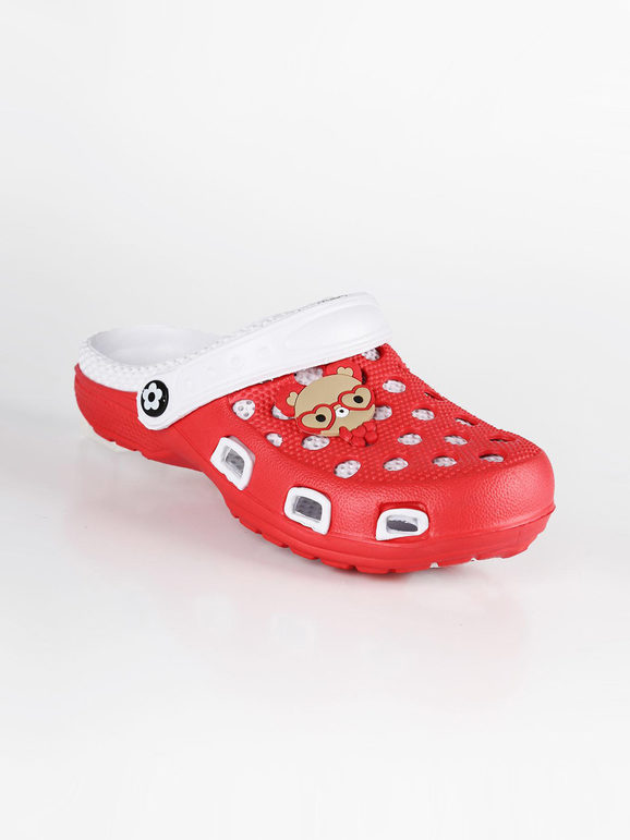Crocs in colored rubber for children