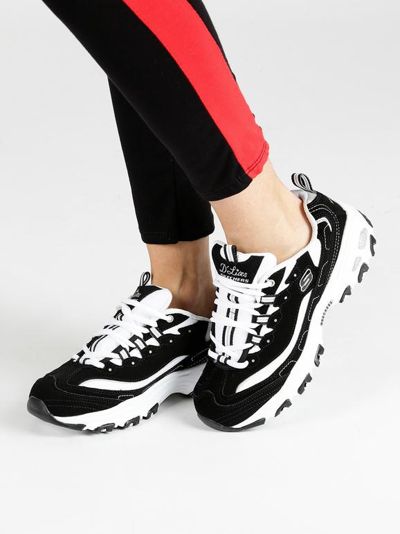 D&#39;lite  Chaussures de sport noir et blanc
