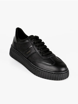 D LICENA B  Leather sneakers with platform