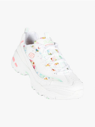 D LITES Blooming Fields  Sneakers in pelle donna con stampa floreale