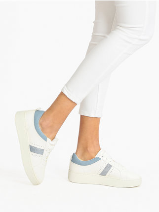D SKYELY A Sneakers in pelle donna con platform