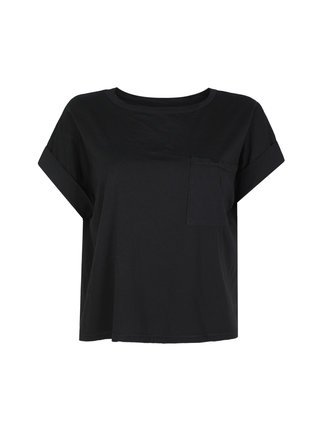 Damen-Maxi-T-Shirt mit Tasche