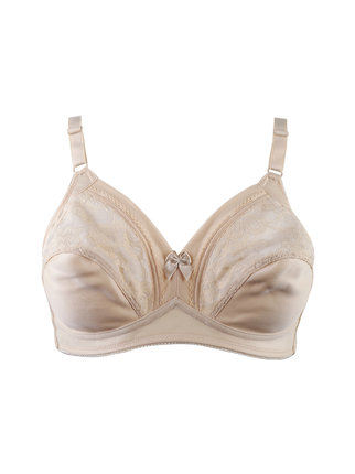 DELIA Unlined bra with lace