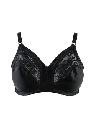 DELIA  Unlined bra with lace