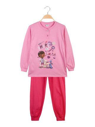 Dottoressa Peluche girl long pajamas in cotton
