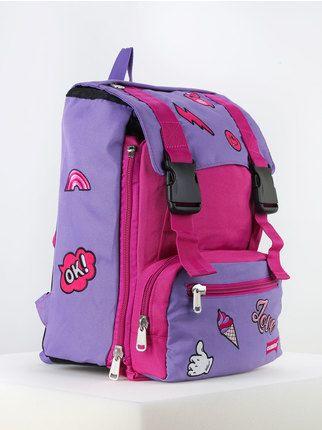 Double backpack for girls