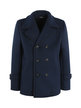 Double-breasted men's cloth coat