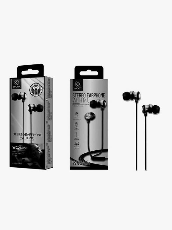 Earphones with noise reduction
