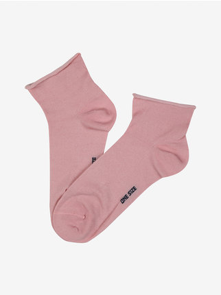 Einfarbige kurze Socken