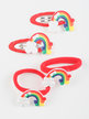 Elastics and hair clips for girls