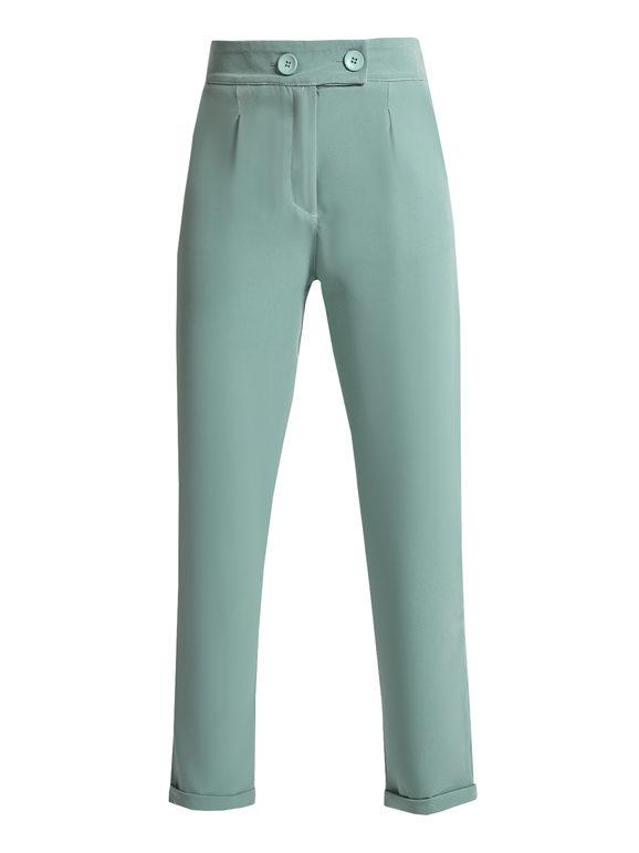 Elegant balloon trousers with high waist