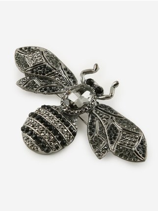Elegant bee brooch