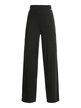 Elegant wide-leg trousers with lurex
