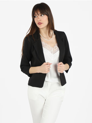 Elegant women's blazer with 3/4 sleeves