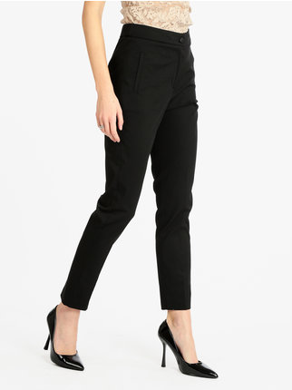Elegant women's cotton trousers