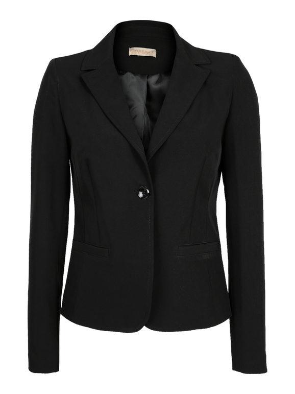 Elegante schwarze Jacke