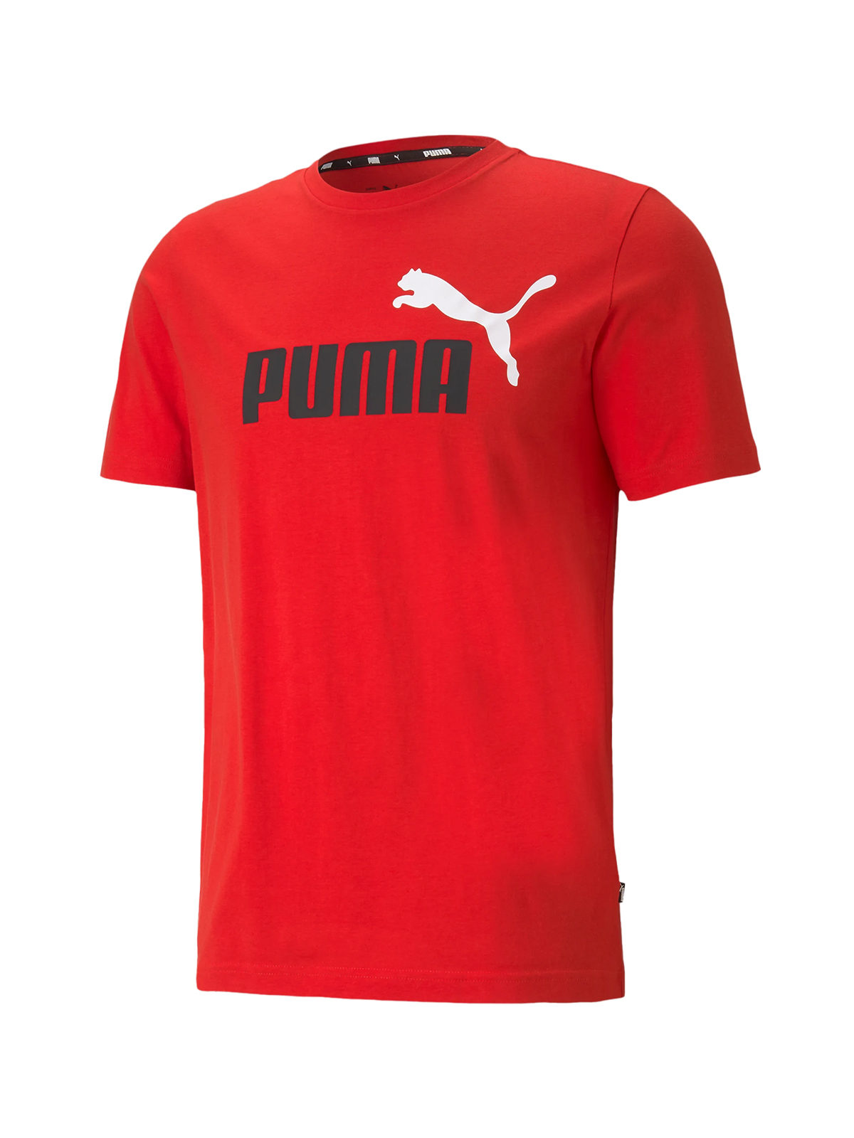 sale 2 on T-shirt: Men\'s TEE for at 20.69€ ESS sleeve Puma LOGO short + COL